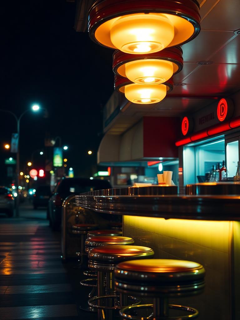 Classic Philly diner counter